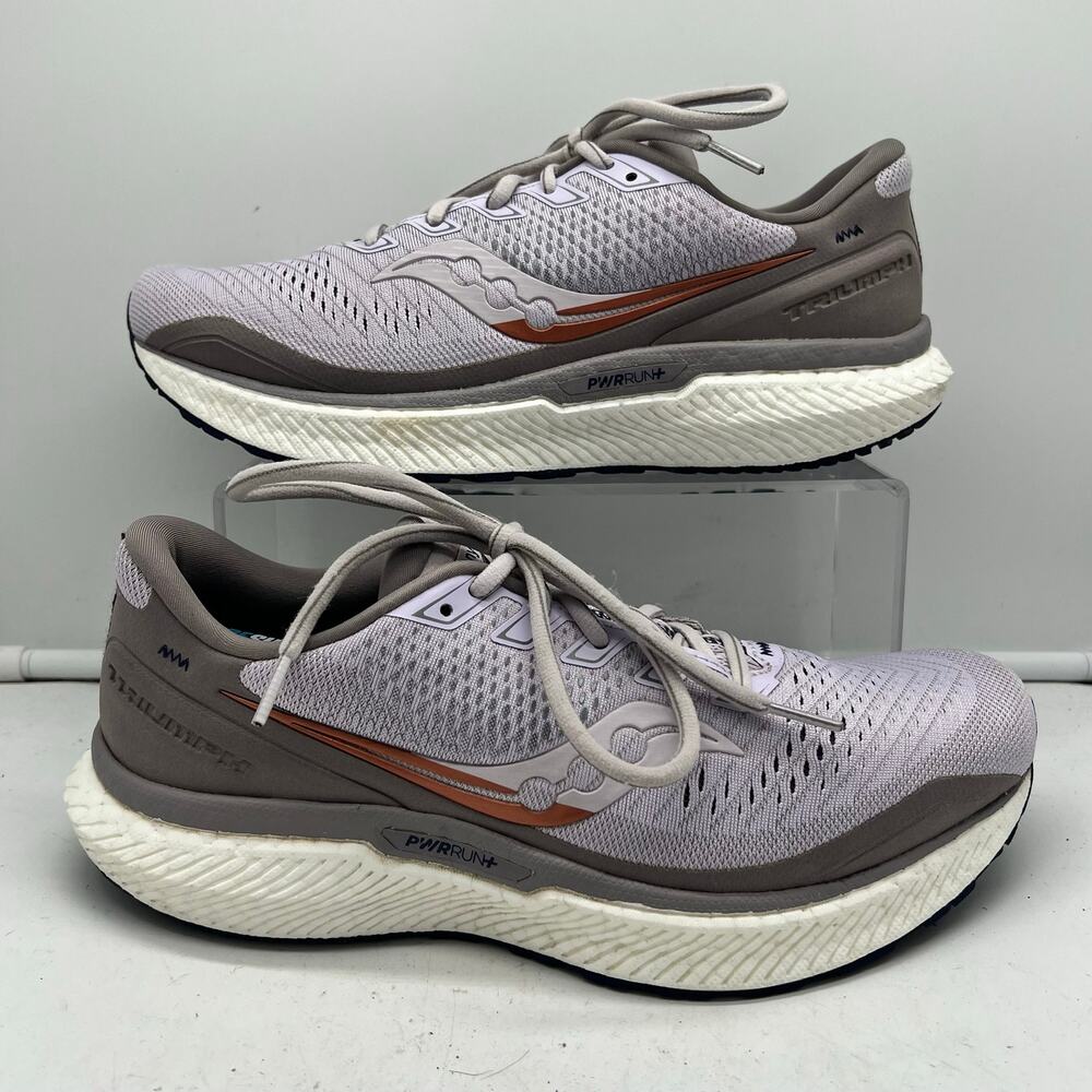 Saucony Shoes Womens 9.5 Triumph 18 Sky Road Running Walking Sneakers Purple